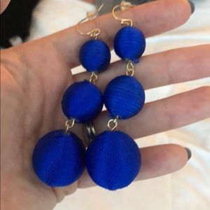 Bauble Bar blue earrings